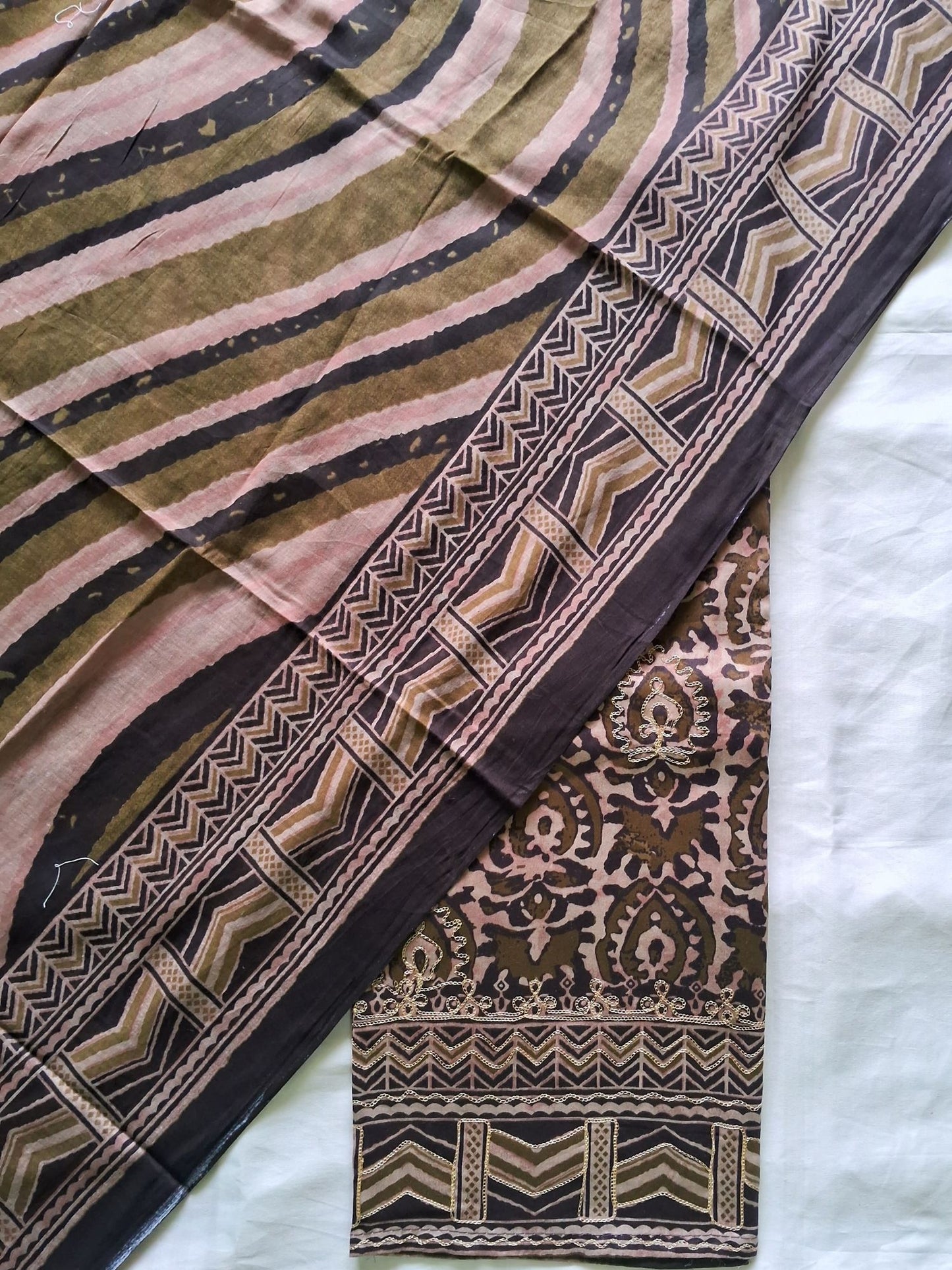 COKE COTTON BATIK SUIT