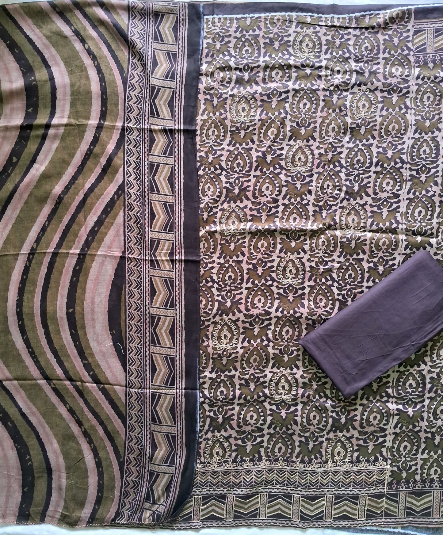 COKE COTTON BATIK SUIT