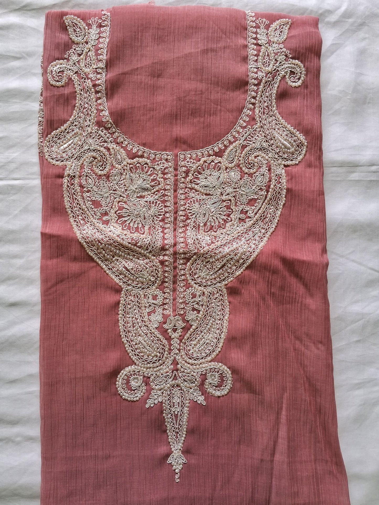 MUL CRUSHED ONION PINK SUIT