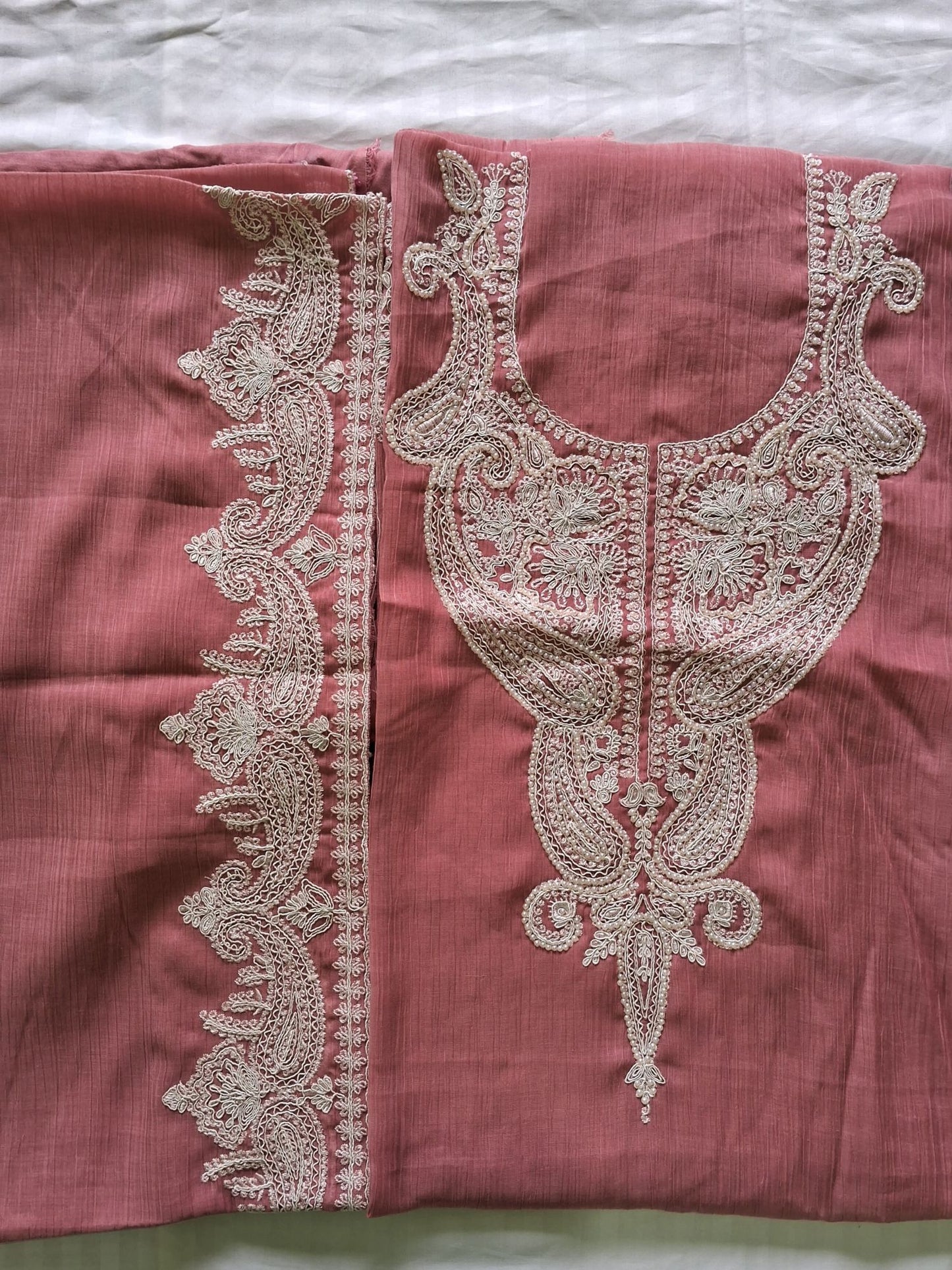 MUL CRUSHED ONION PINK SUIT