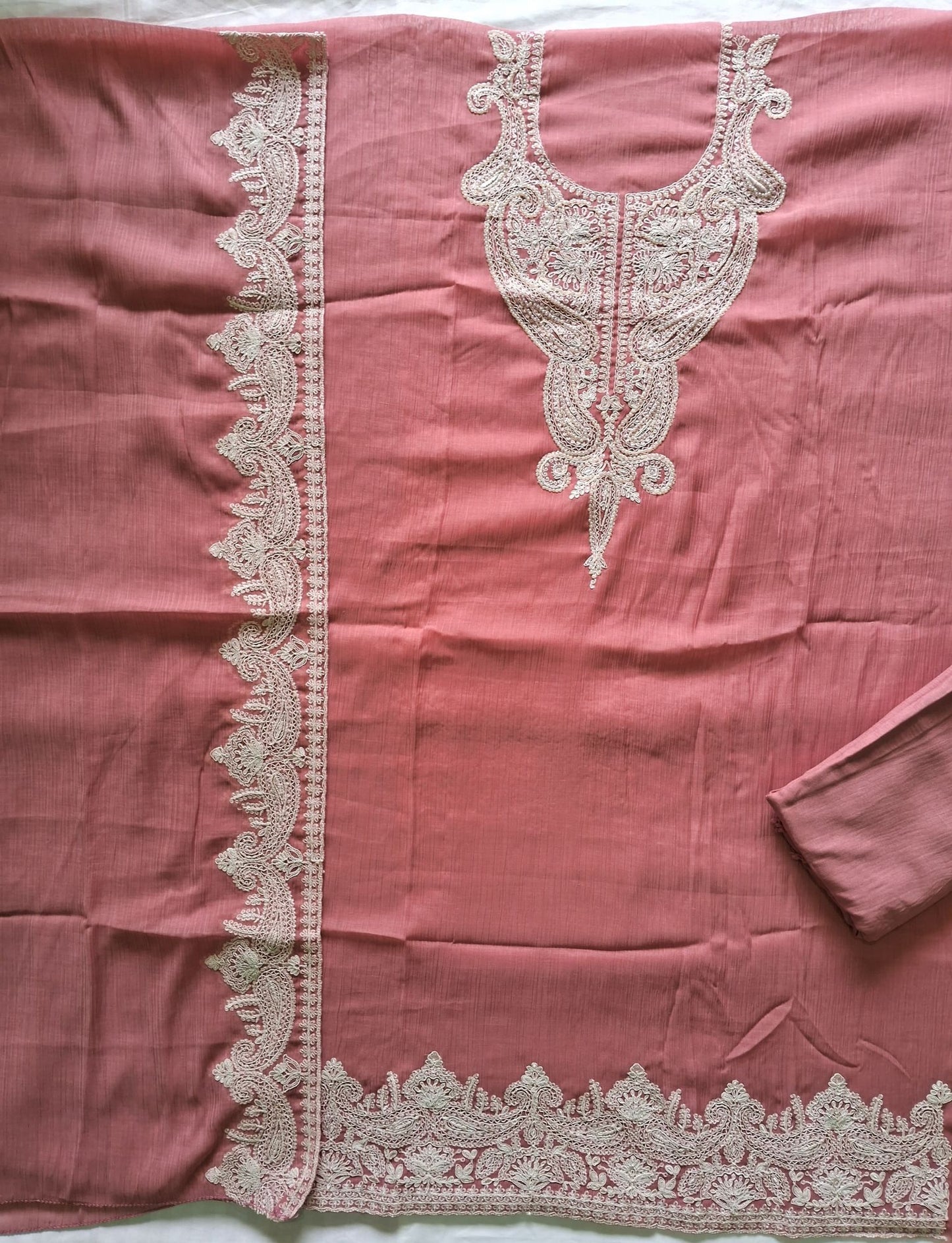 MUL CRUSHED ONION PINK SUIT