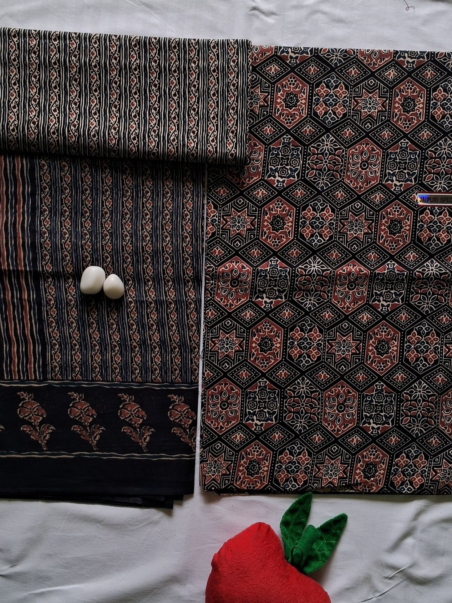 NAZAARA BLACK KALAMKARI PURE COTTON SUIT