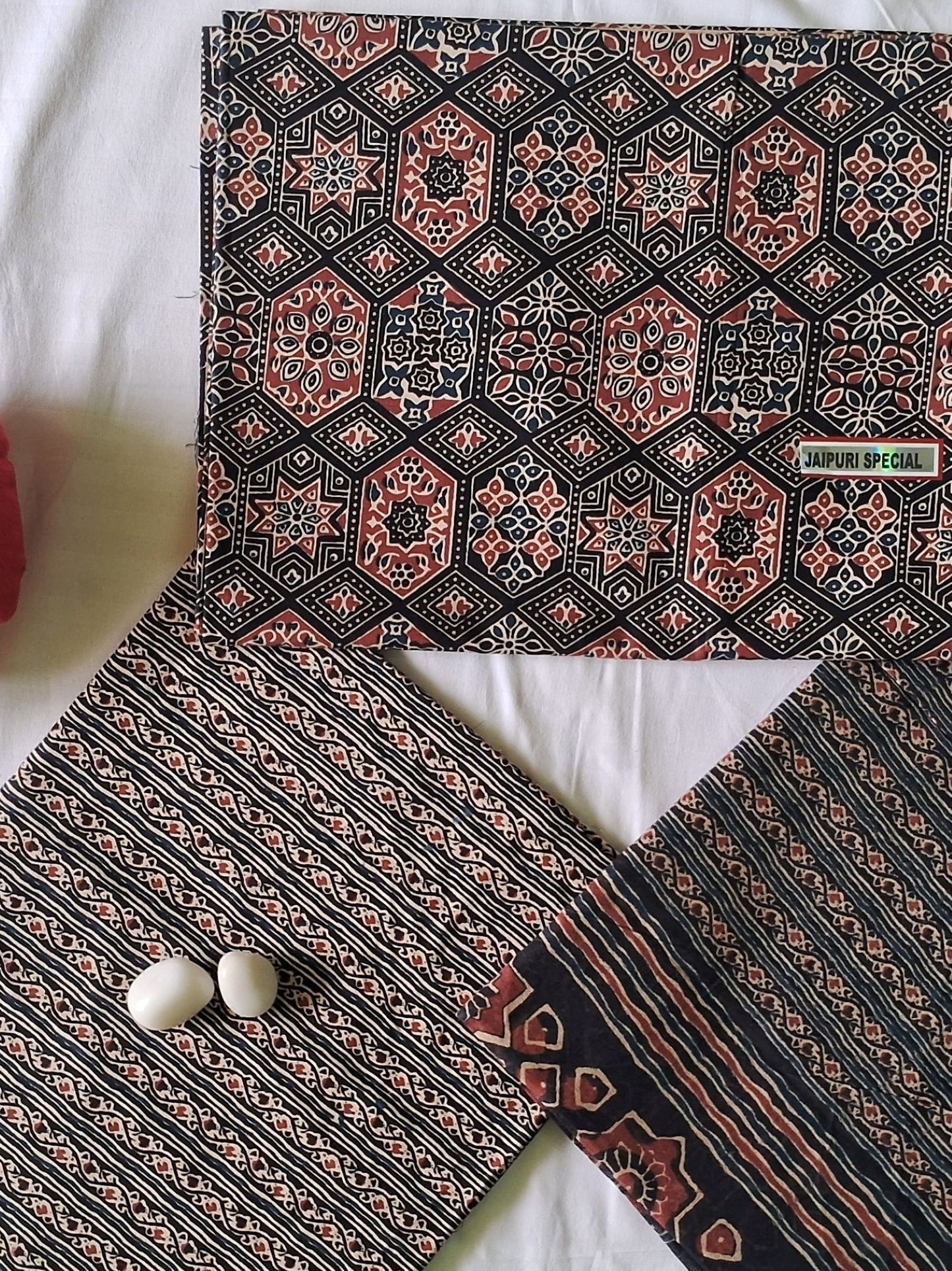 NAZAARA BLACK KALAMKARI PURE COTTON SUIT