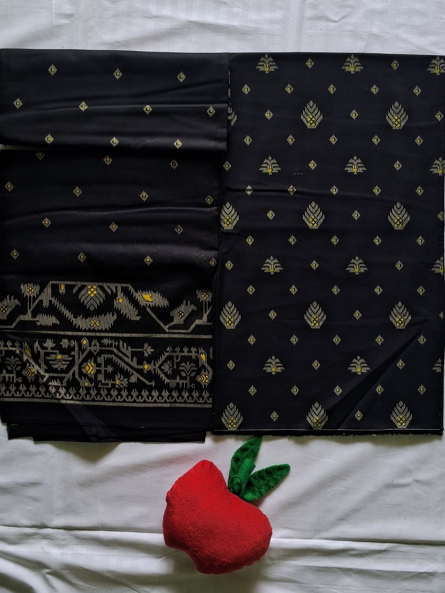 NAZAARA BLACK PURE COTTON SUIT