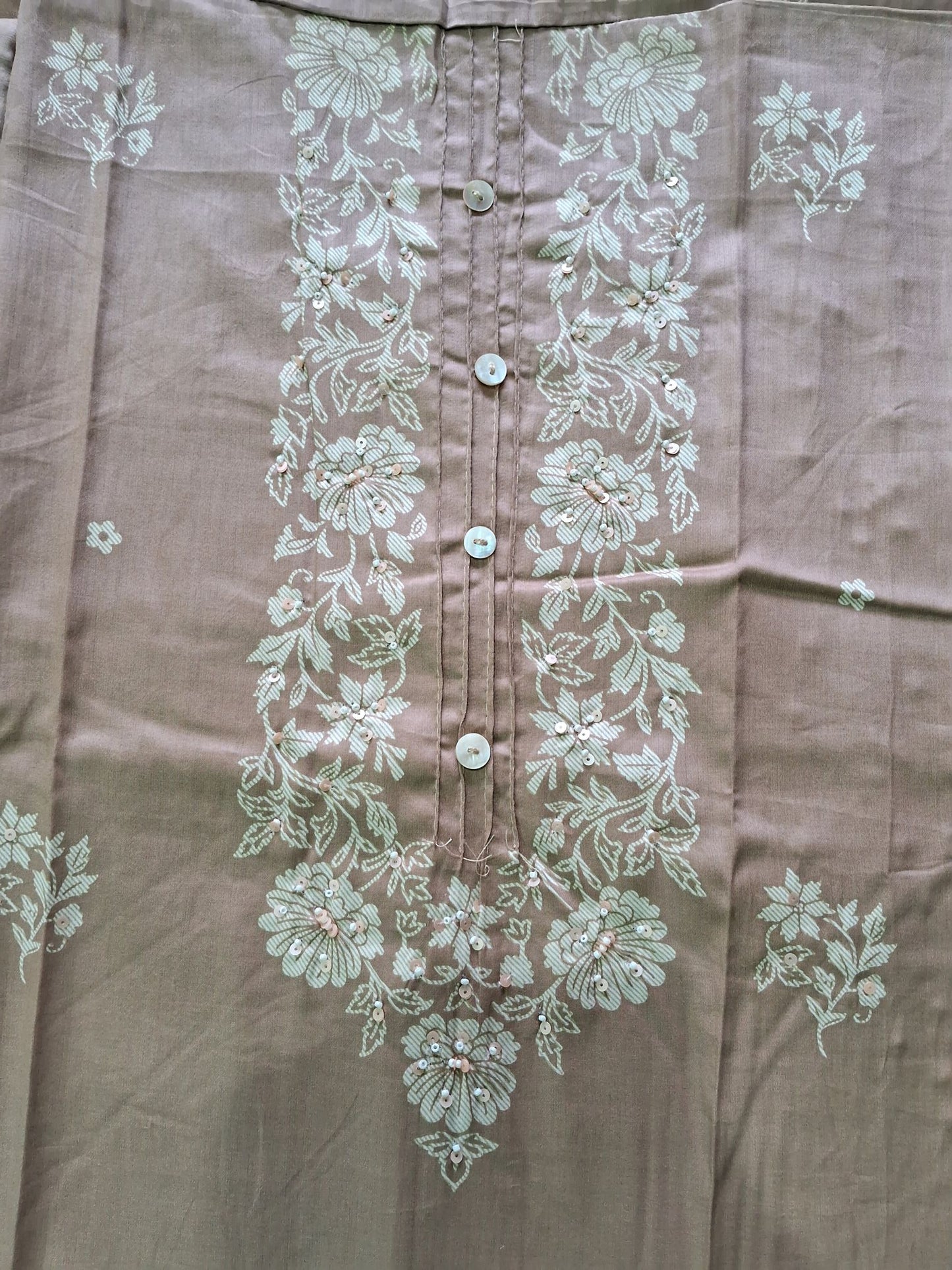 PEACH GLACE COTTON SUIT