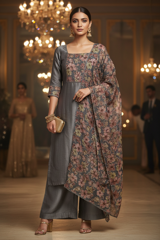 SMOKEY GREY BRASSO SUIT